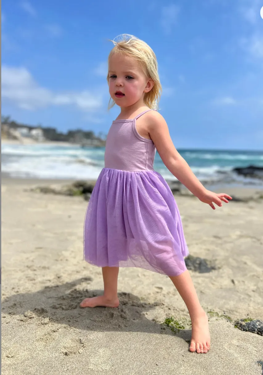 Vignette Kaia Tutu Dress In Lavender: Size 12M to 10 Years