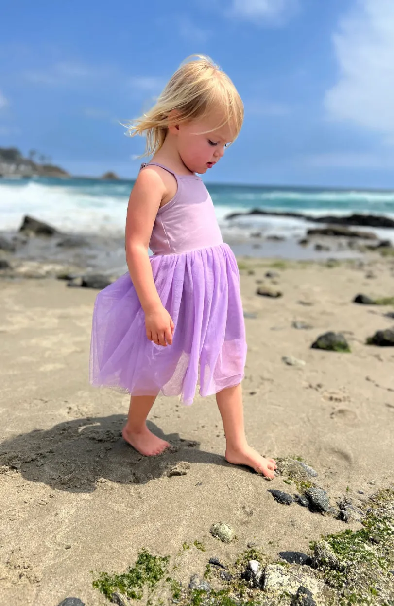 Vignette Kaia Tutu Dress In Lavender: Size 12M to 10 Years