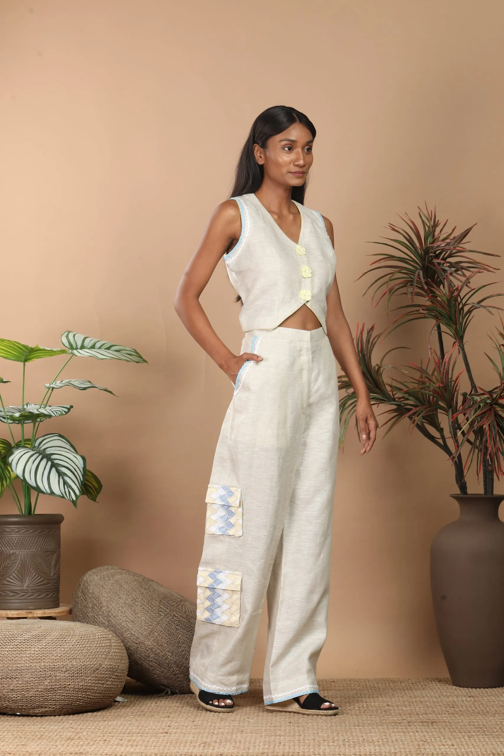Waistcoat style coord set