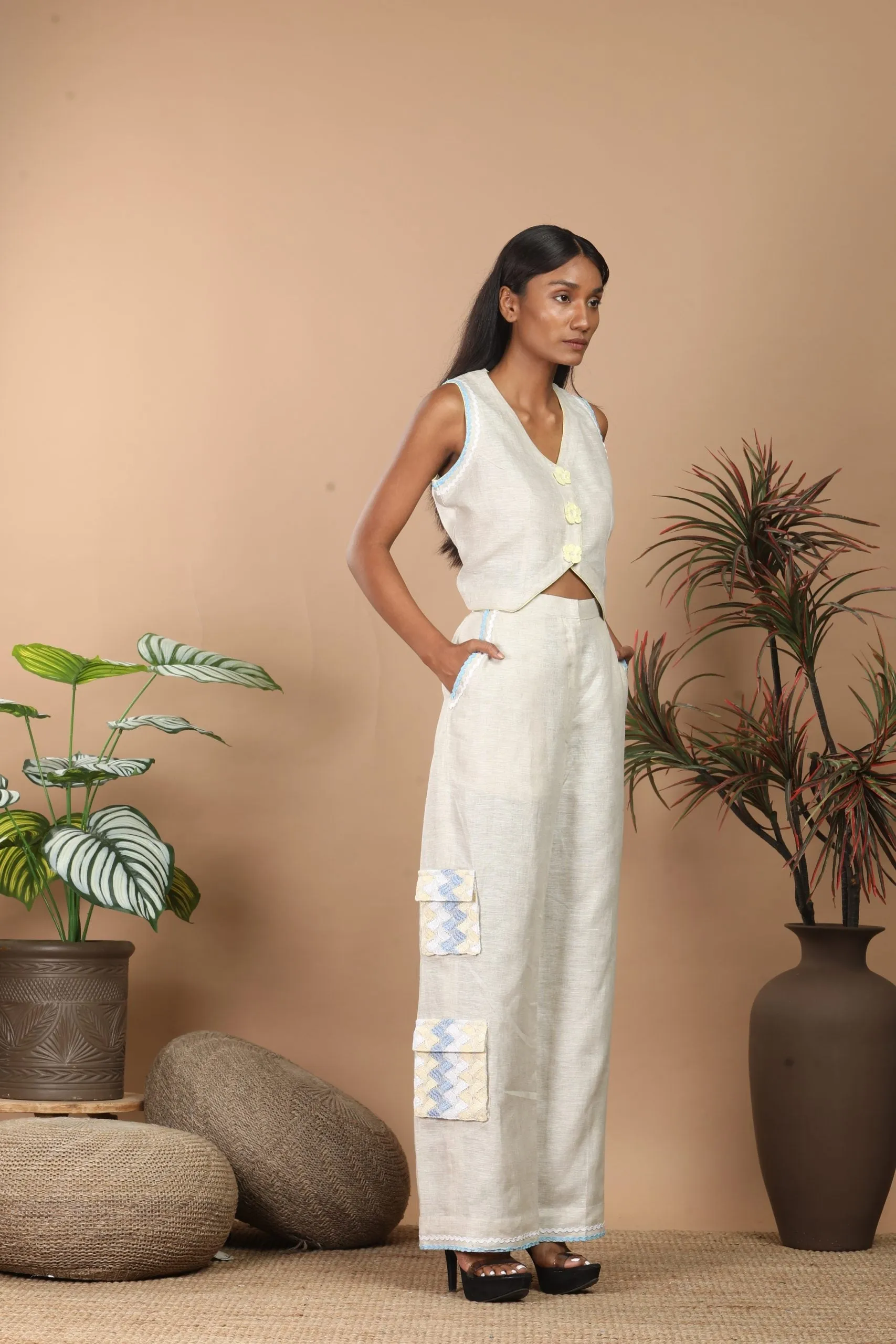 Waistcoat style coord set