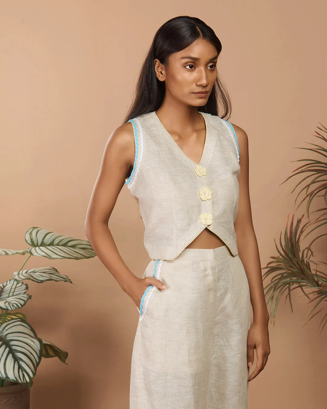 Waistcoat style coord set