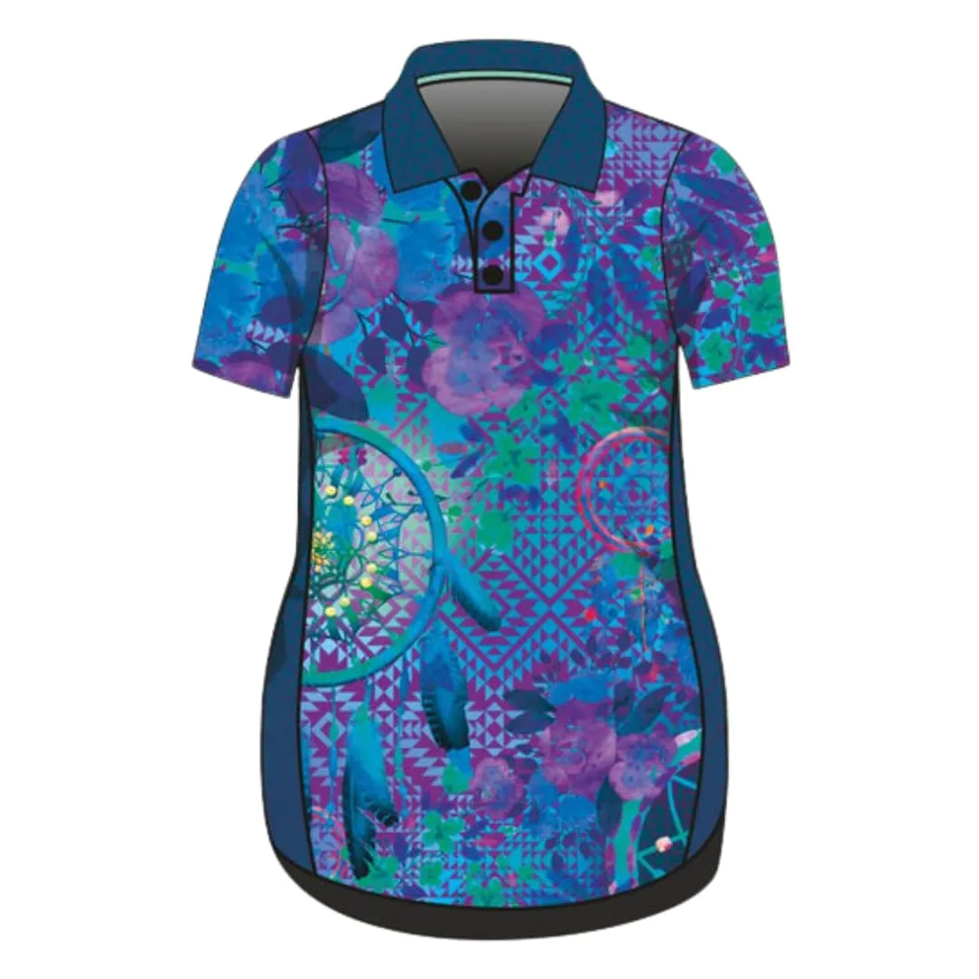 Western | Aztec Dreamcatcher Purple Lifestyle Fishing Dress