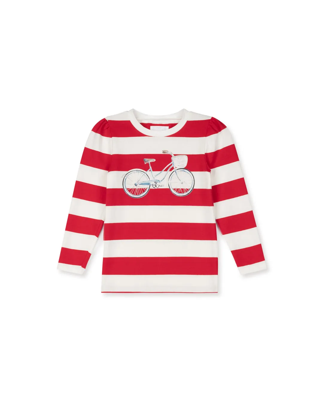 Wide Striped Bike Tee