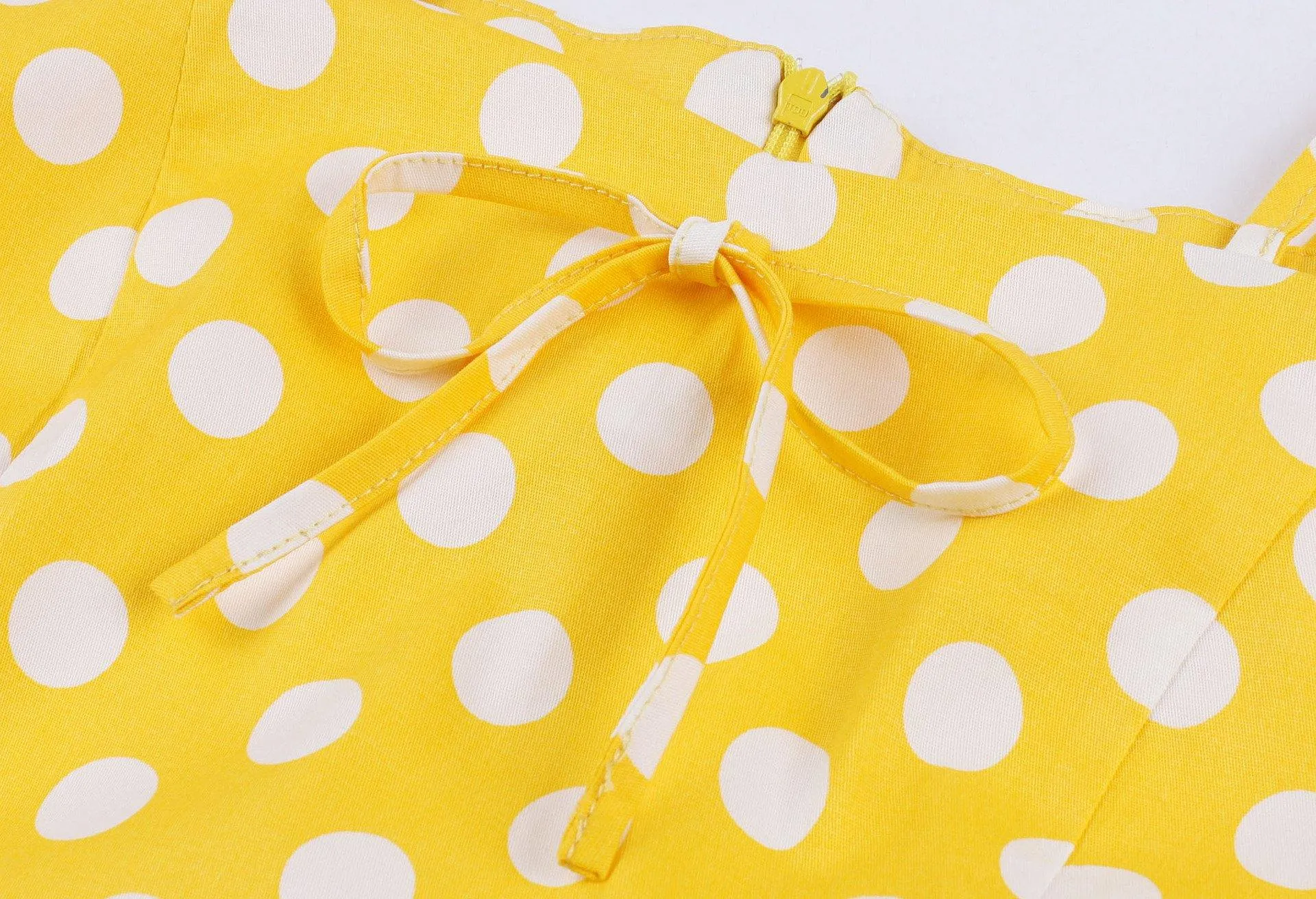 Women Summer Sphagetti Straps Dot Print Dresses
