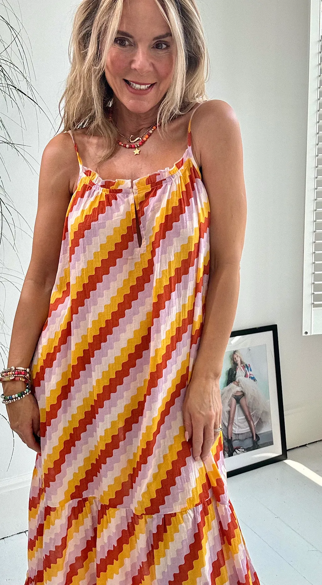 ZigZag Sun Dress by Compania Fantastica